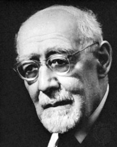 A headshot of Leo Baeck, the 20th-century German rabbi, scholar, and theologian.